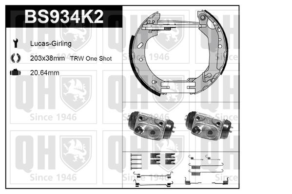 QUINTON HAZELL Jarrukenkäsarja BS934K2